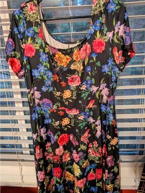 Black Midi Dress New